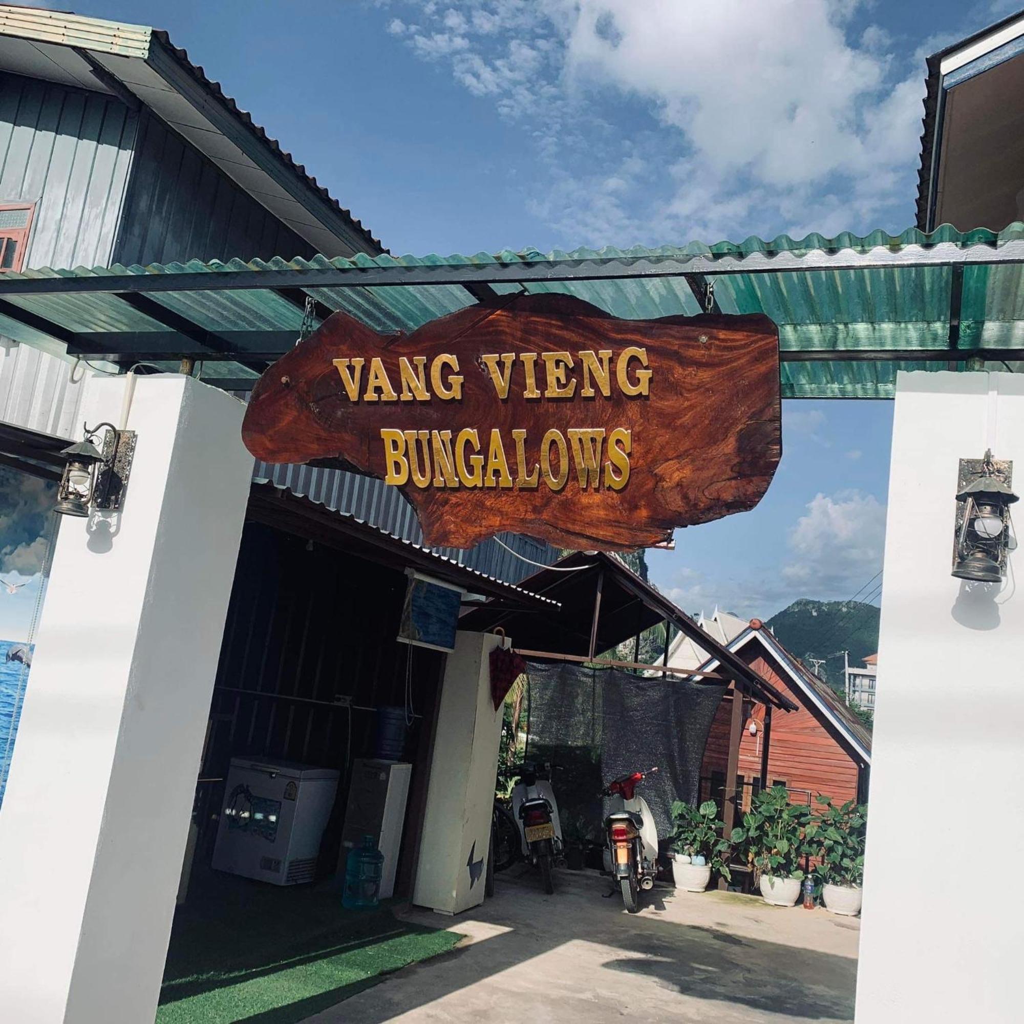 Vang Vieng Bungalows Exteriör bild