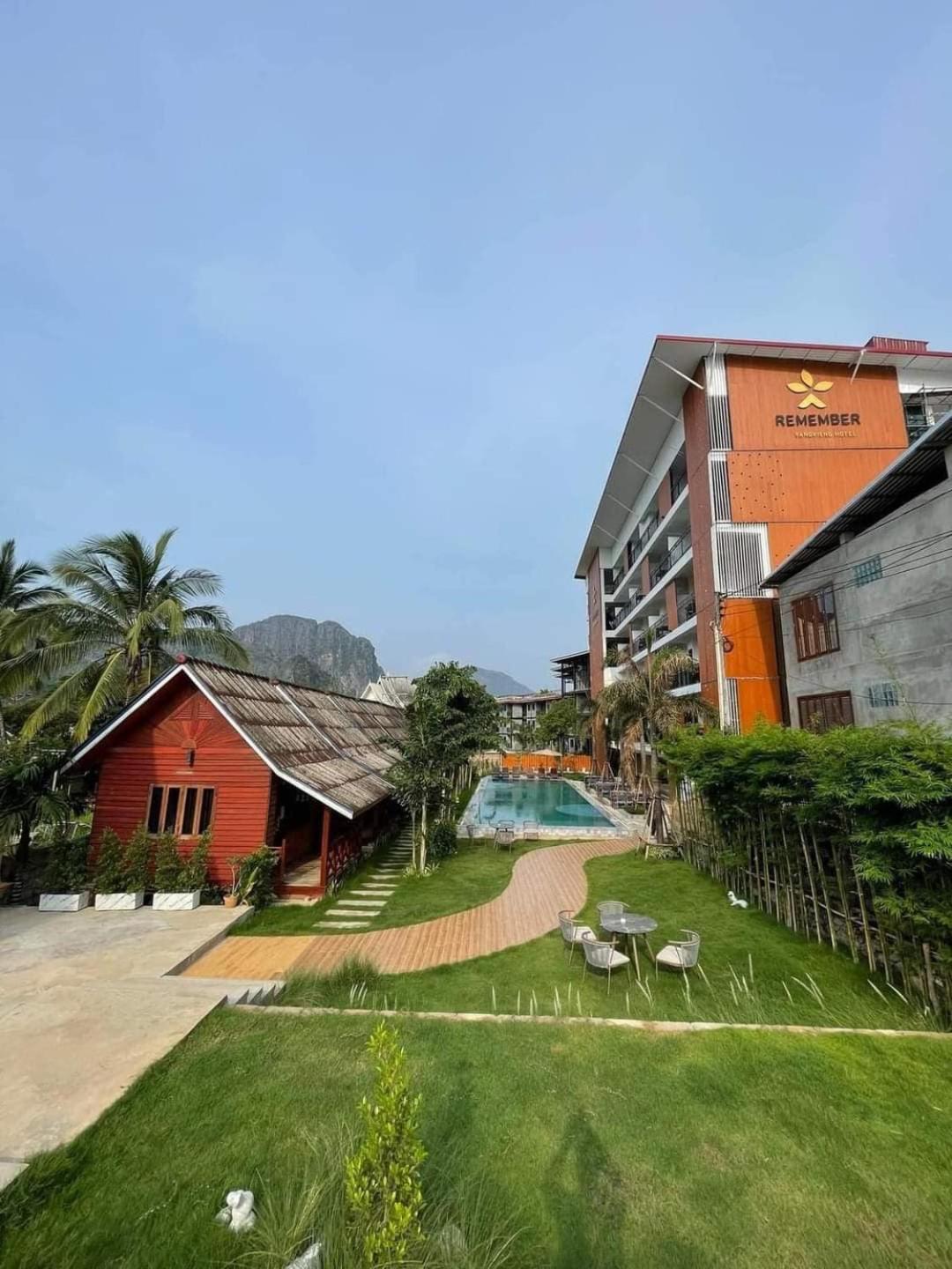Vang Vieng Bungalows Exteriör bild